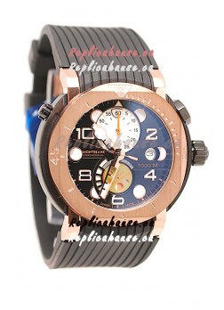 Mont Blanc Sports Chronograph Japanese Watch