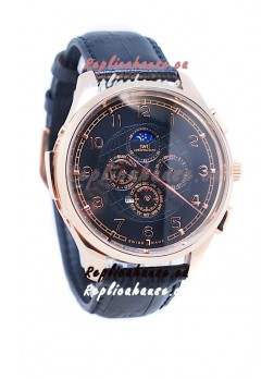 IWC Da Vinci Perpetual Calendar Chronograph Japanese Watch