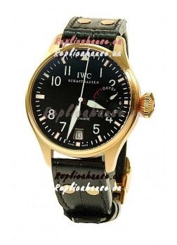 IWC Big Pilot Swiss Replica Gold Watch 