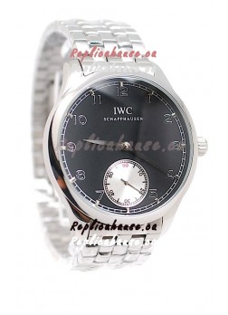 IWC Portugese Automatic Replica Watch in Black Dial