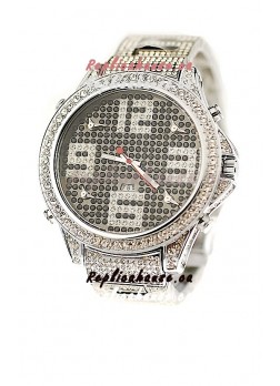 Jacob & Co Diamond Japanese Replica Watch in Big Arabic Markers