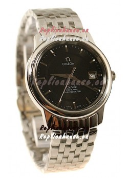 Omega Co-Axial Deville Japanese Steel Watch 