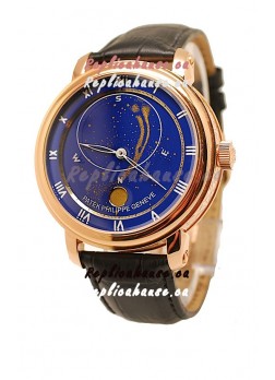 Patek Philippe Grand Complications Japanese Watch in Blue Dial