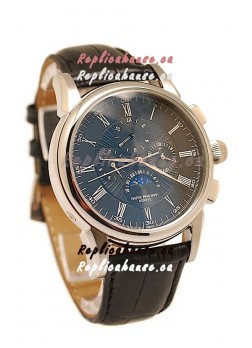 Patek Philippe Grand Complications Replica Watch in Black Dial
