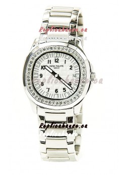 Patek Philippe Aquanaut Ladies Steel Watch 