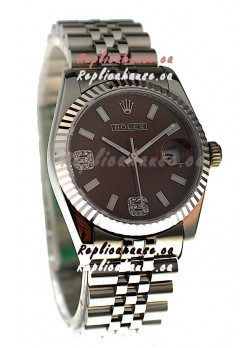 Rolex Datejust Silver Replica Watch