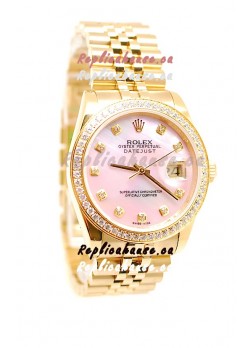 Rolex Datejust 2011 Edition Japanese Replica Gold Watch