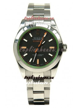 Rolex Milgauss Swiss Replica Watch - 40MM - 1:1 Mirror Replica