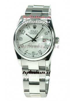 Rolex Datejust Japanese Replica Silver Watch