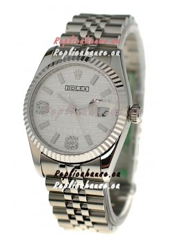 Rolex Datejust Silver Replica Watch