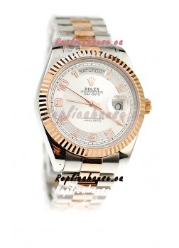 Rolex Day Date Two Tone Japanese Replica Watch