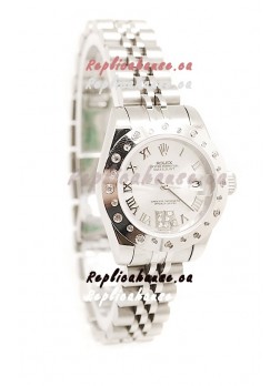 Rolex Datejust Silver Ladies Replica Watch