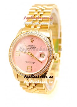 Rolex Datejust Floral Motif 2011 Edition Japanese Replica Watch