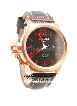 U-Boat Classico Japanese Gold Watch