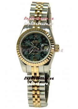 Rolex Floral Motif Datejust Ladies Replica Watch