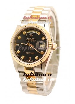 Rolex Day Date Two Tone Japanese Replica Watch