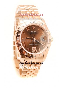 Rolex Datejust Gold  Replica Watch