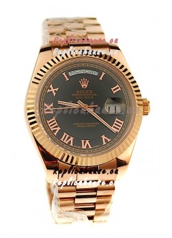 Rolex Day Date Pink Gold Japanese Replica Watch
