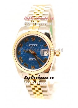 Rolex DateJust Mid-Sized Two Tone Japanese Replica Watch