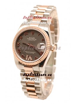 Rolex Datejust Diamond VI Japanese Replica Watch - 36MM