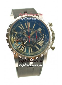 Roger Dubuis Excalibur Swiss Replica Watch with 3M Changing Color Crystal