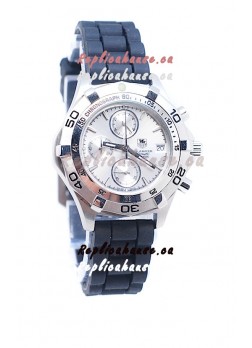 Tag Heuer Aquaracer Quartz Japanese Watch in Rubber Strap