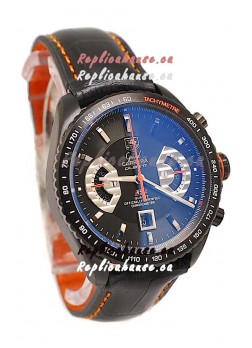 Tag Heuer Grand Carrera Japanese Replica PVD Watch 