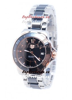 Tag Heuer Formula 1 Quartz Rose Gold Black Ceramic Watch