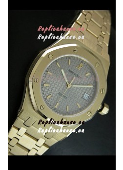 Audemars Piguet Royal Oak Swiss Watch Gold Plating - MIRROR REPLICA