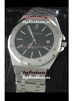 Audemars Piguet Royal Oak Watch Black Dial Swiss Watch