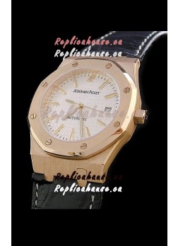 Audemars Piguet Royal Oak Watch in White Dial