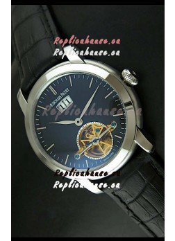 Audemars Piguet Jules Tourbillon Japanese Replica Watch in Dark Blue Dial