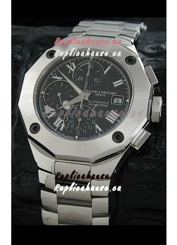 Baume & Mercier Riveria Swiss Watch in Black Dial