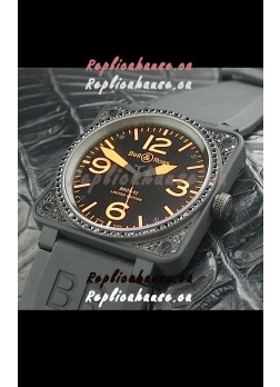 Bell and Ross BR01 92 Limited Edition Swiss Watch in Black Dial
