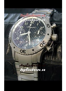 Breguet Aeronavale Swiss Replica Titanium Watch