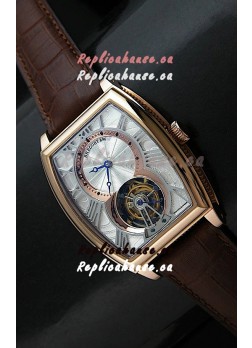 Breguet 986 AI Swiss Watch in Silver & Golden Dial