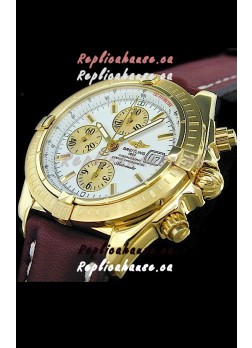 Breitling Evolution Swiss Replica Watch in Gold Case
