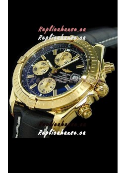 Breitling Evolution Swiss Replica Watch in Black Dial