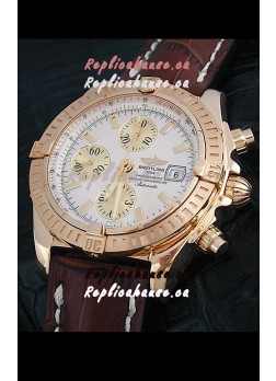 Breitling Windrider Swiss Replica Watch in White Dial