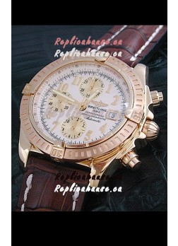 Breitling Windrider Swiss Replica Watch in White Dial