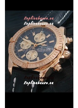 Breitling Windrider Swiss Replica Watch in Black Dial