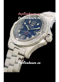 Breitling Superocean Steelfish Swiss Replica Watch in Blue Dial