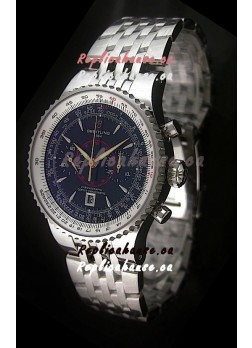 Breitling Montbrillant Legende Swiss Replica Watch in Black Dial