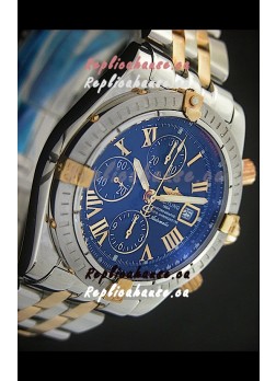 Breitling Chronomat Evolution Swiss Replica Watch in Black Dial