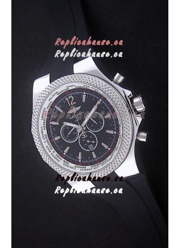 Breitling Bentley Chronograph Japanese Replica Watch in Black Dial