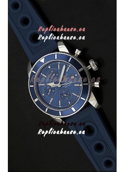 Breitling Superocean Swiss Replica Watch in Blue Dial