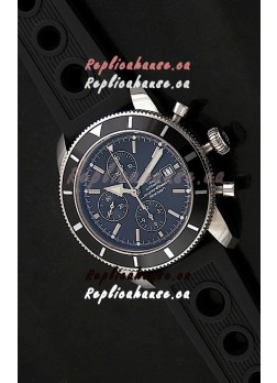Breitling Superocean Swiss Replica Watch in Black Dial