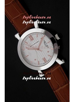 Bvlgari Sotirio Bulgari Swiss Replica Watch in White Dial