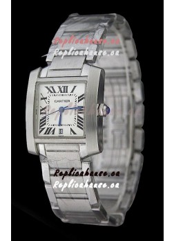 Cartier Tank Fracaise Swiss Replica Automatic Watch Ladies Size