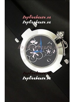 Cartier Pasha de Ladies Replica Watch in Black Dial